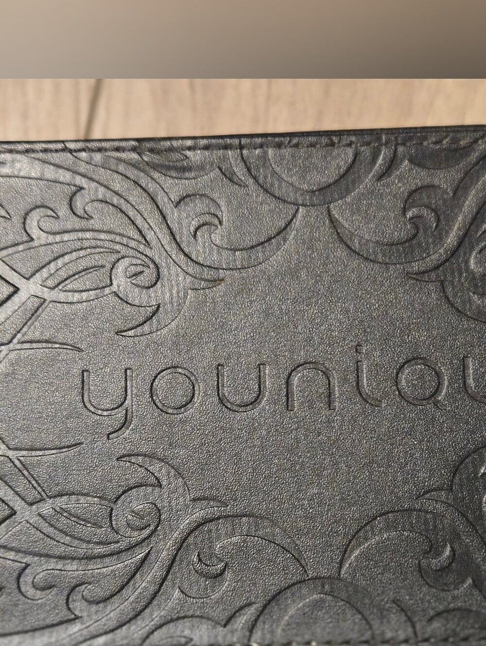 Younique Black Embossed Women's Makeup, Seller Startup Kit..